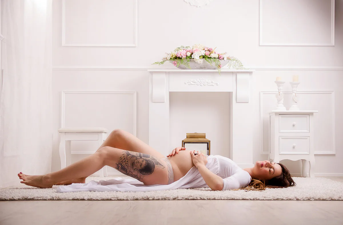 Babybauch Fotoshooting Berlin-Buch - 2