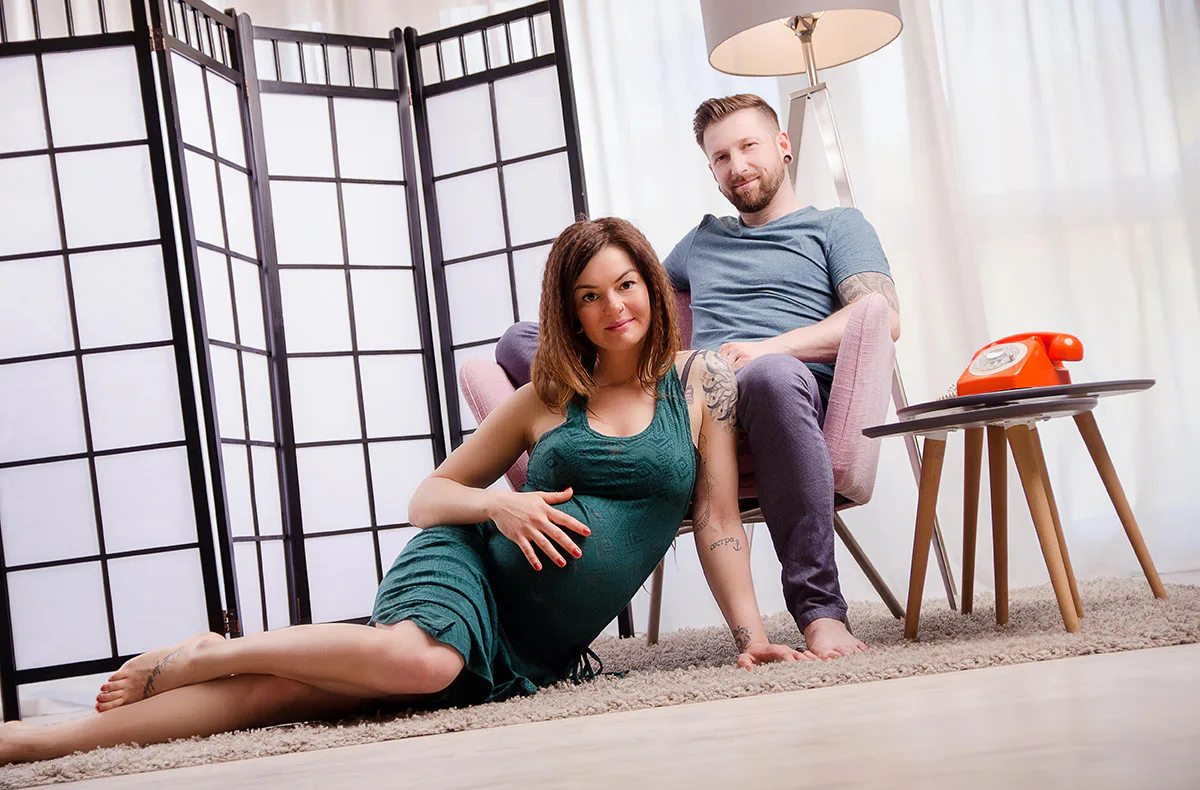 Babybauch Fotoshooting Berlin-Buch - 8