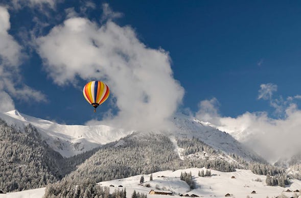 Ballonfahrt Winterzauber Oy Mittelberg