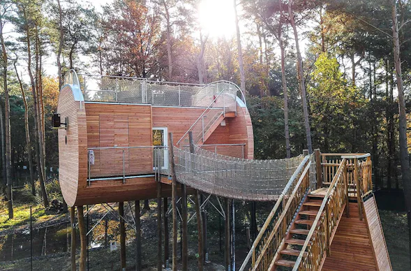 Außergewöhnlich Übernachten im Baumhaus für 2 (2 Nächte) in Dörverden