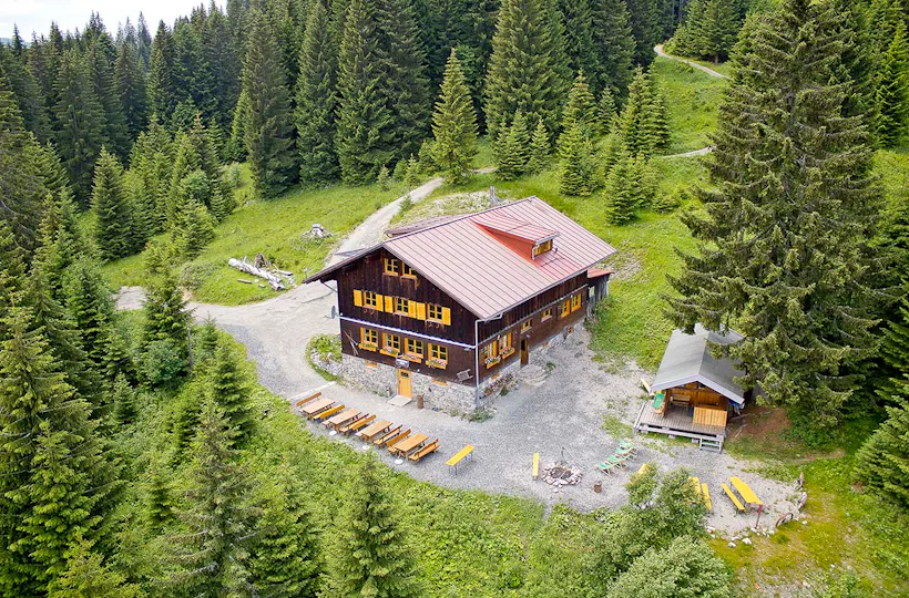 2 Nächte in der Berghütte in Oberstdorf für 2