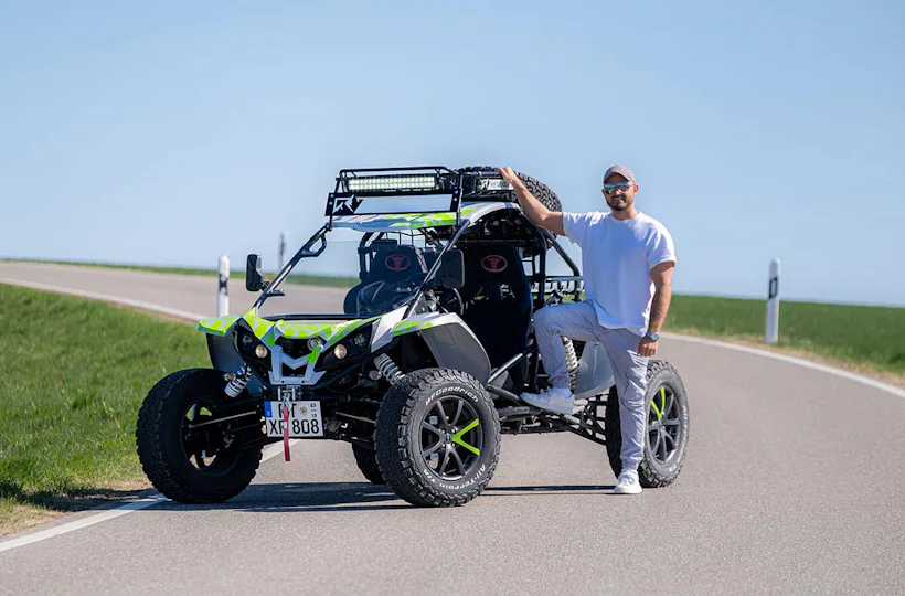 Buggy fahren Grabenstetten (halber Tag)