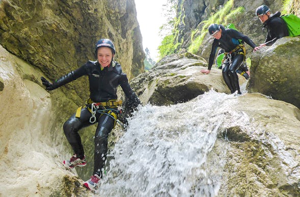 Canyoning Einsteigertour Weyregg