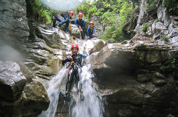 Canyoning für Einsteiger im Ötztal