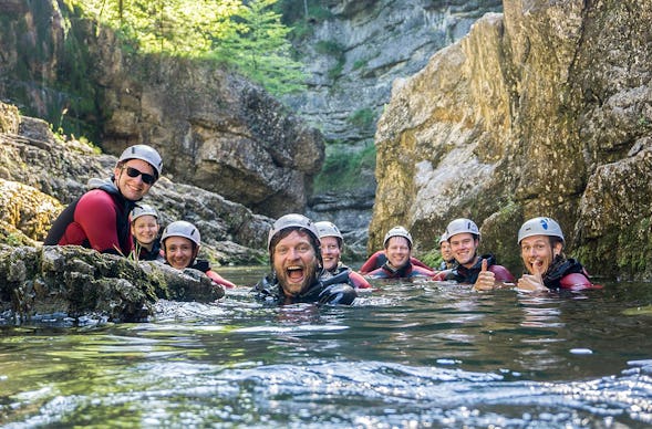 Canyoning Fortgeschrittene Salzburg