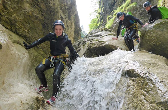 Canyoning Schnuppertour Weyregg