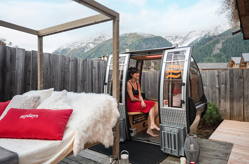 Chalet mit Gondelsauna Gsies für 2 (1 Nacht)