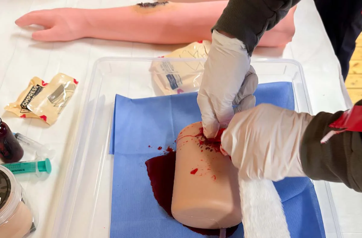 ETSS Training für Wunden & Verletzungen Karlsruhe - 1