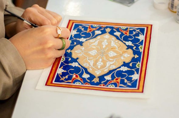 Fliese bemalen Südharz