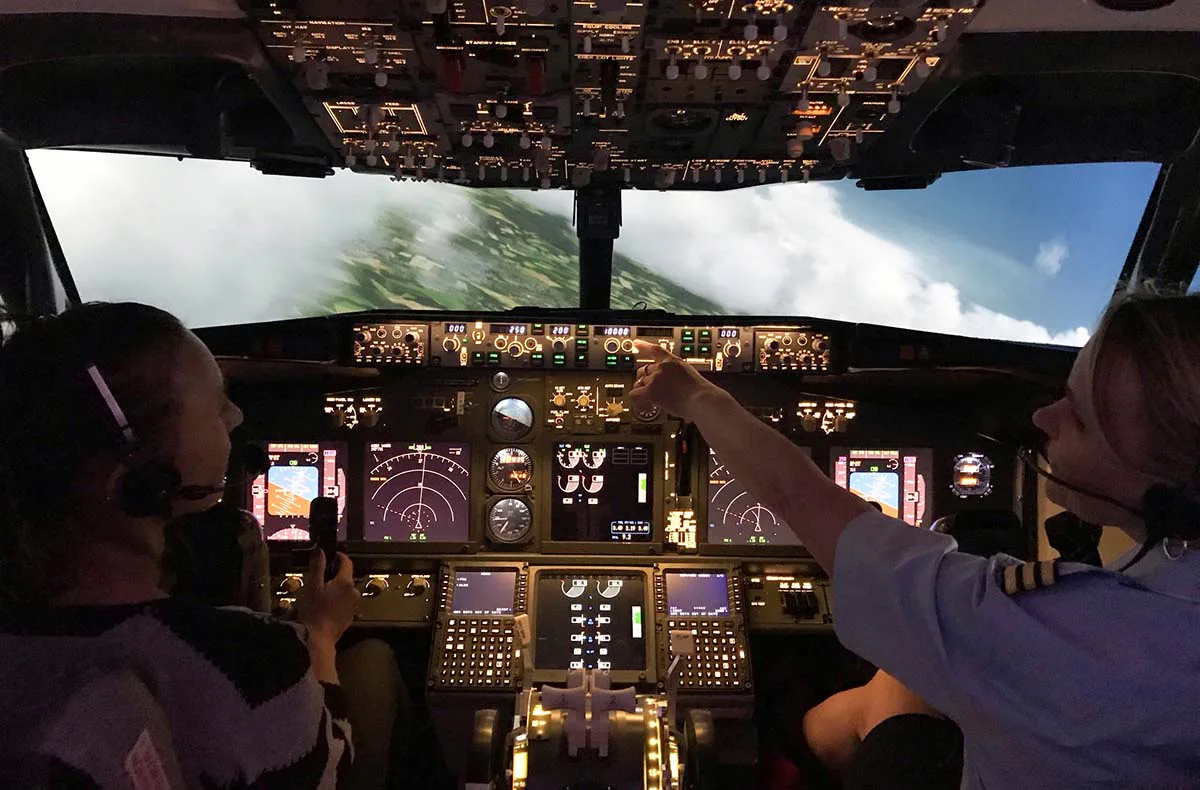 Flugsimulator Boeing B737 Markranstädt (120 Min.) - 1