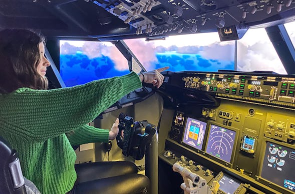 Flugsimulator Boeing 737 Backnang