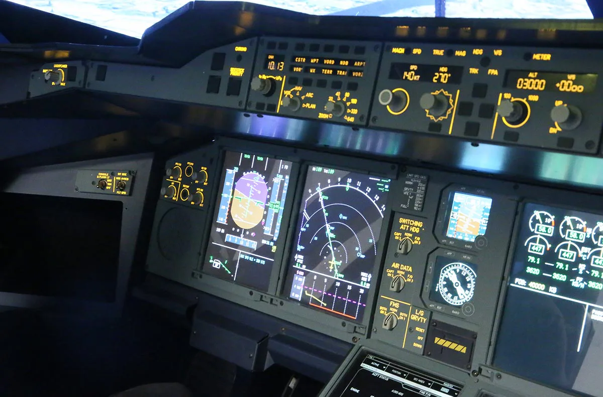 Flugsimulator Gensingen (A380 - Business) - 2