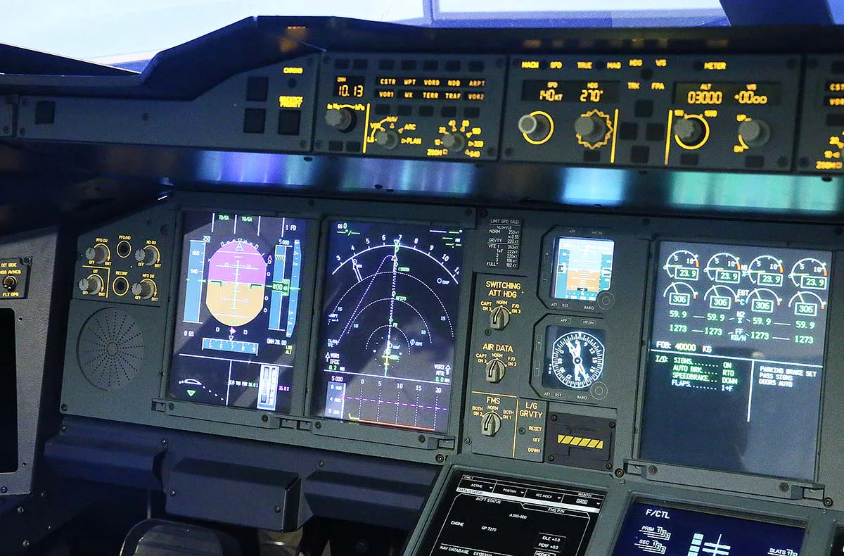 Flugsimulator Gensingen (A380 - Economy) - 9