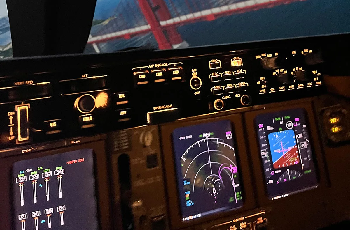Flugsimulator Bornheim (Boeing 747 - Economy) - 2