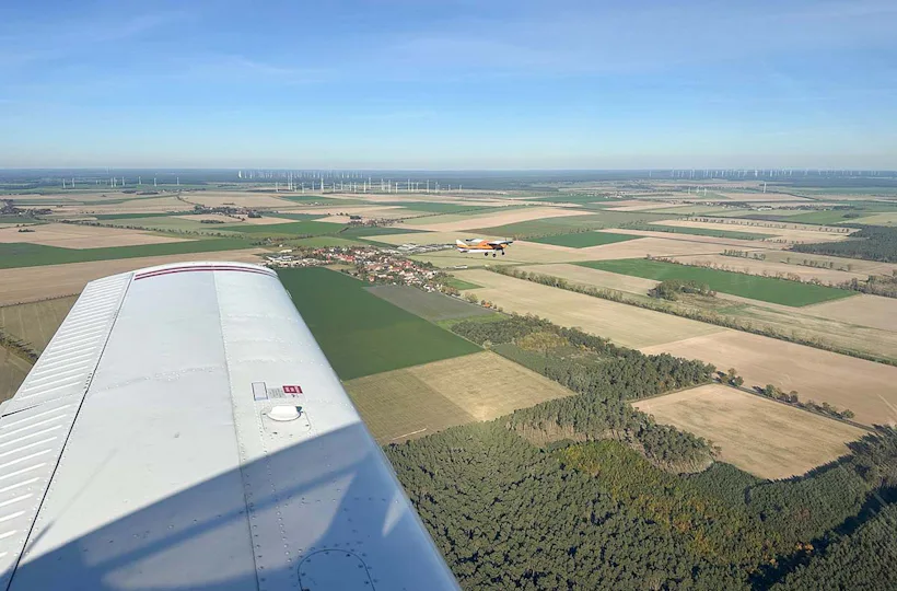 Flugzeug selber fliegen Reinsdorf (60 Min.)