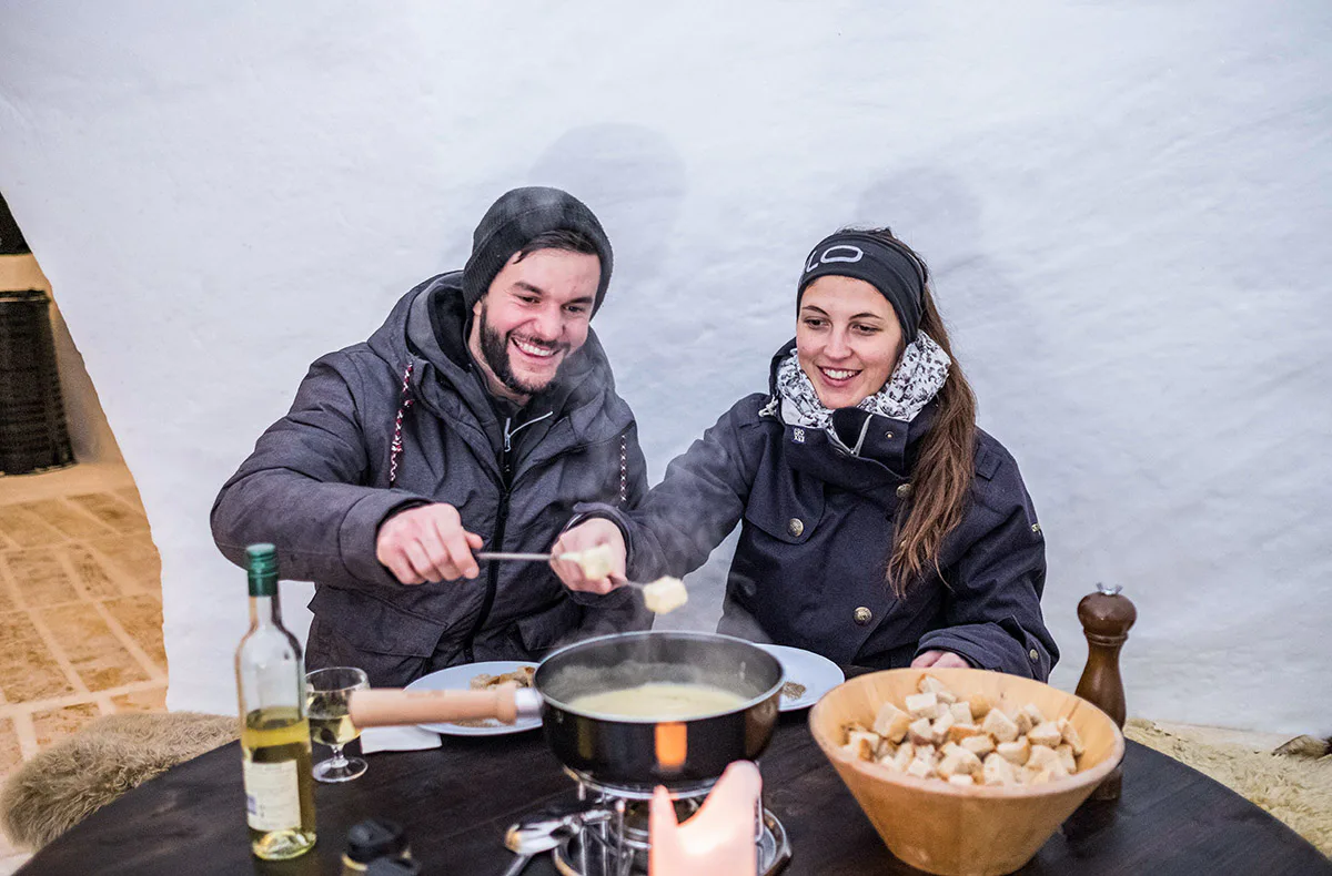 Fondue im Iglu Kühtai - 5