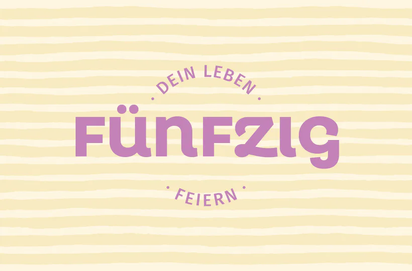 Flexibles Geschenk 50. Geburtstag (Feiern)