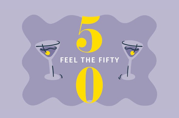 Flexibles Geschenk 50. Geburtstag