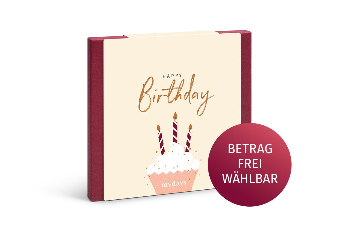 Flexibles Geschenk Happy Birthday