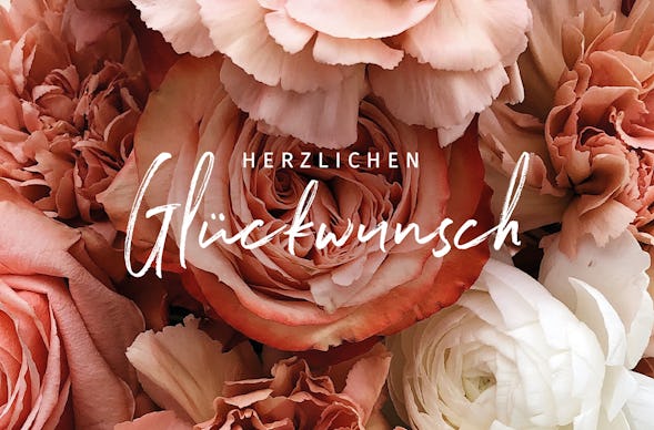 Flexibles Geschenk Herzlichen Glückwunsch