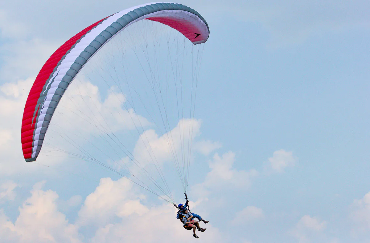 Gleitschirm Tandemflug Cottbus - 1