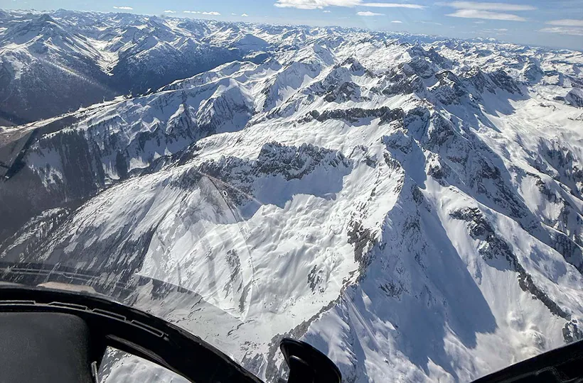 Hubschrauber Rundflug Alpen (1 Std.)