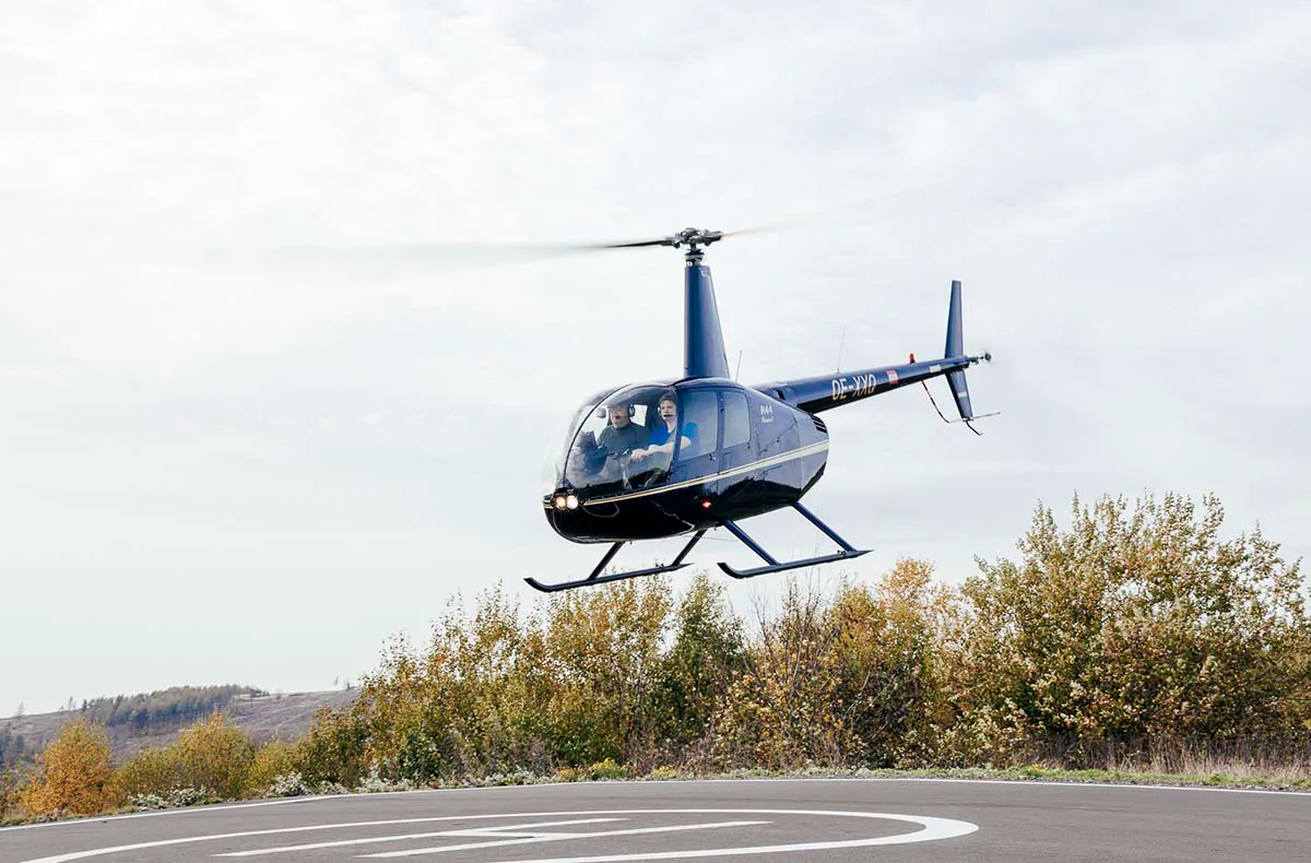 Hubschrauber Rundflug Rheinmünster (30 Min.) - 1