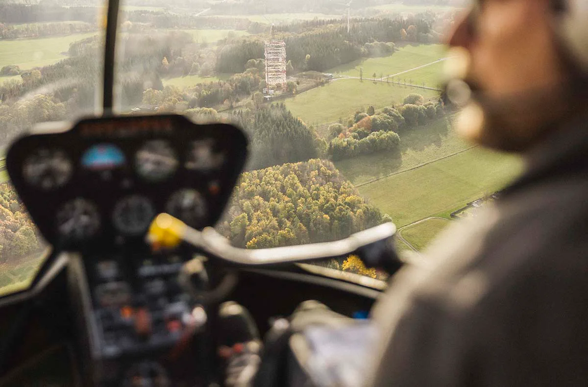 Hubschrauber Rundflug Rheinmünster (30 Min.) - 4