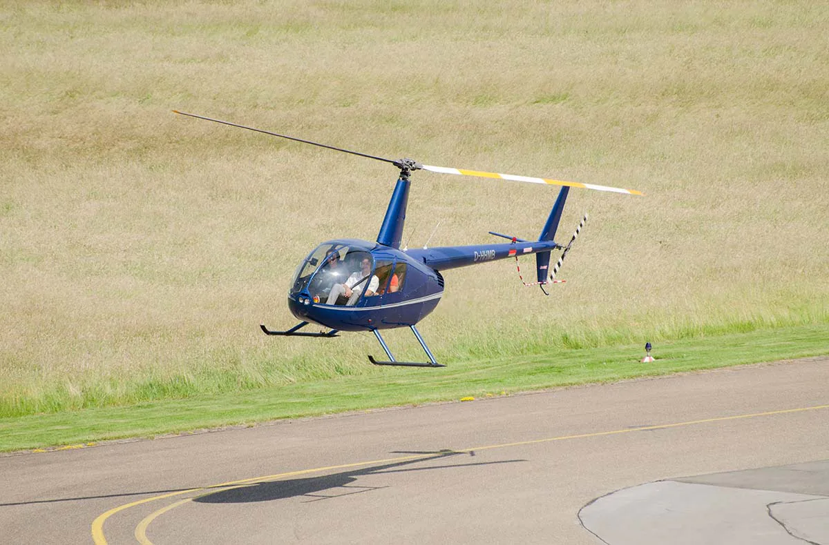 Hubschrauber Rundflug über die sächsische Schweiz - 1