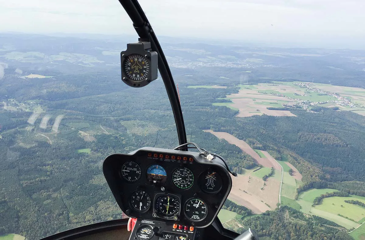 Hubschrauber Rundflug über die sächsische Schweiz - 4