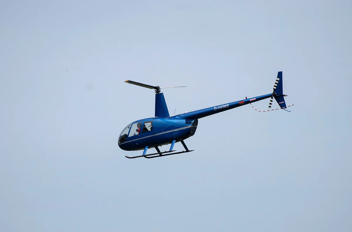 Hubschrauber selber fliegen Hünxe (20 Min.) - 2