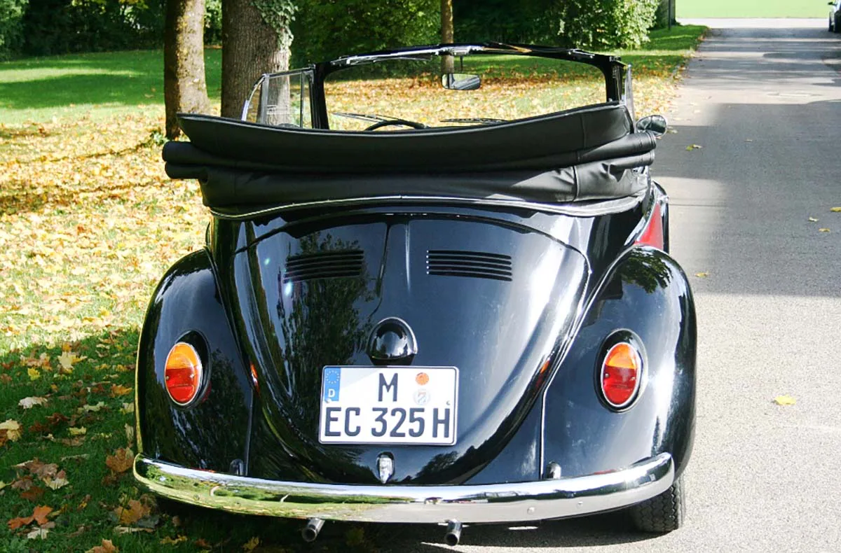VW Käfer Cabrio fahren München - 3