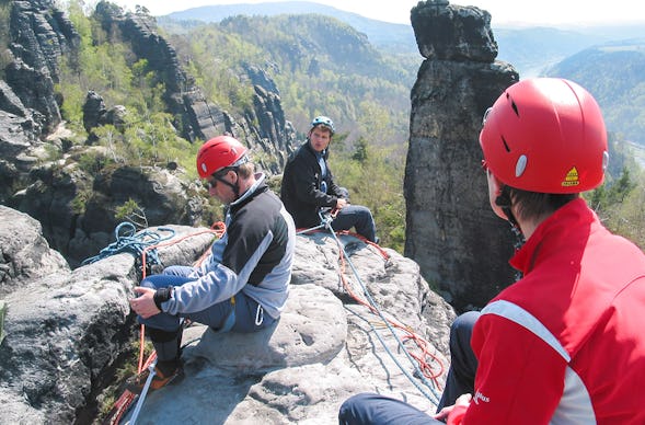 Kletterkurs im Klettergarten Rathen