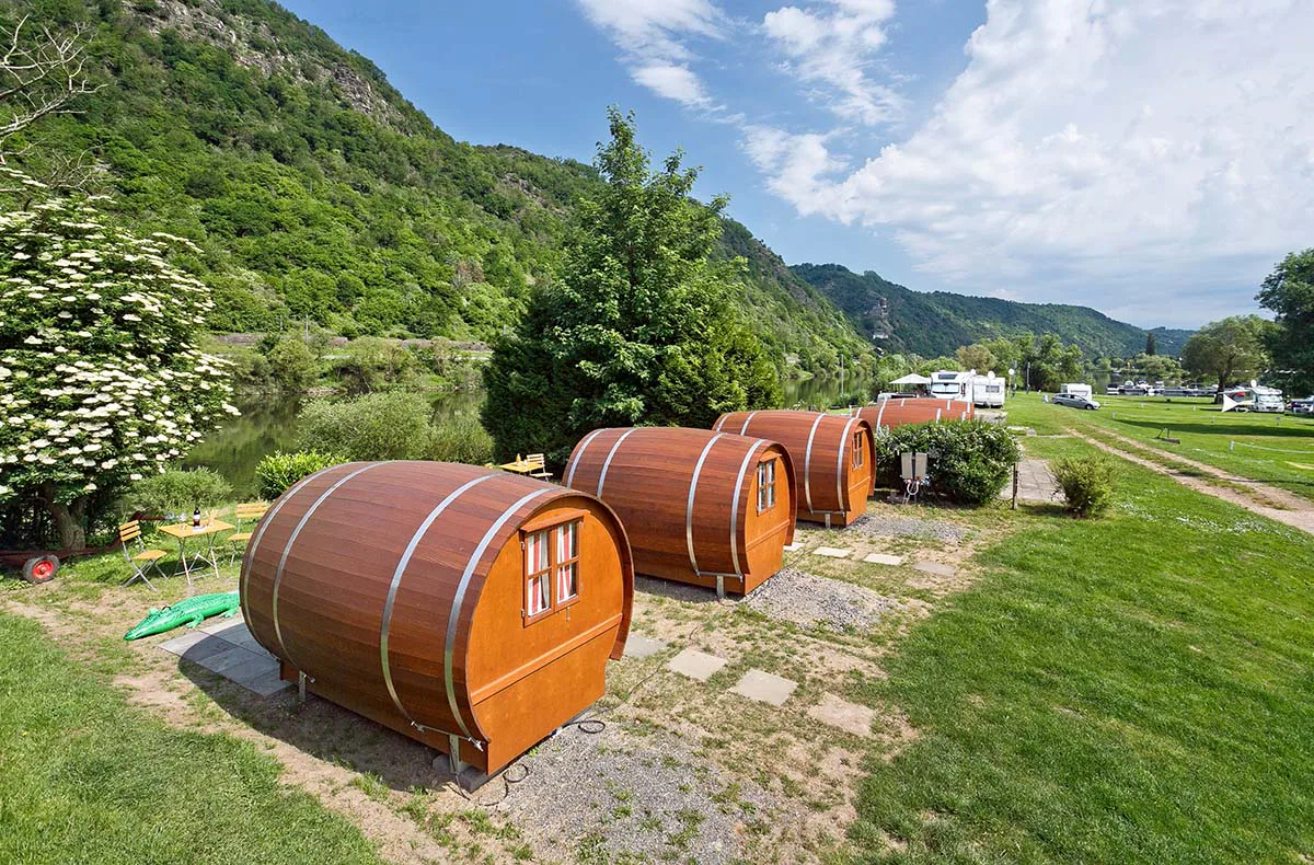 Außergewöhnliche Übernachtung im Weinfass an der Mosel für 2 (2 Nächte) - 1
