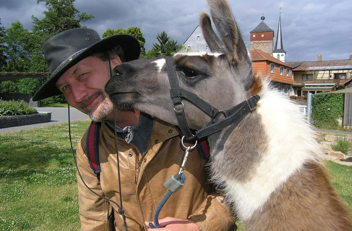 Lama Trekking Poppenhausen für 2 - 3