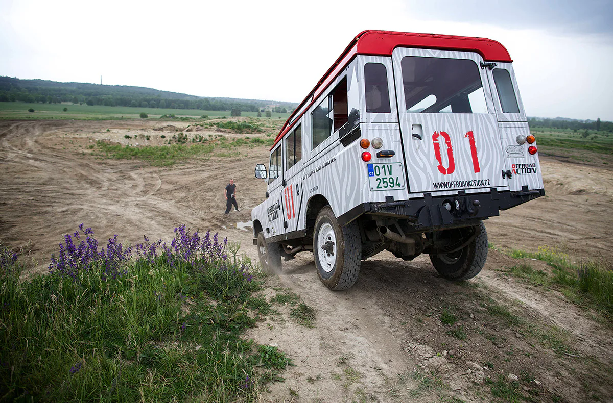 Geländewagen Land Rover fahren Prag (1 Std.) - 4