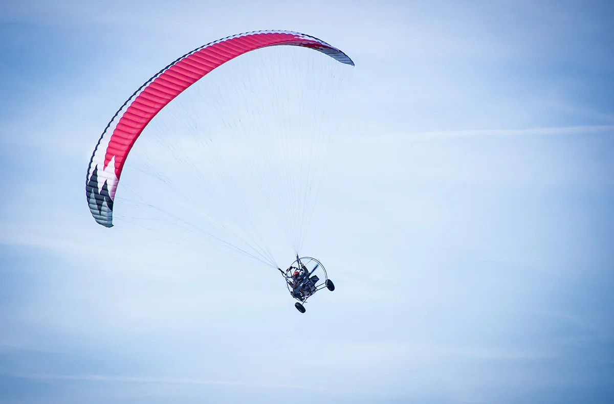 Motorgleitschirm fliegen Gaweinstal - 1