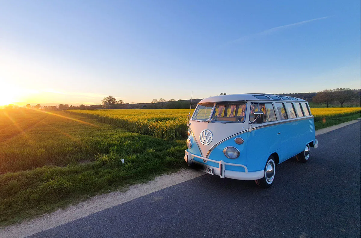 Rundfahrt VW Bullli Tecklenburg - 1
