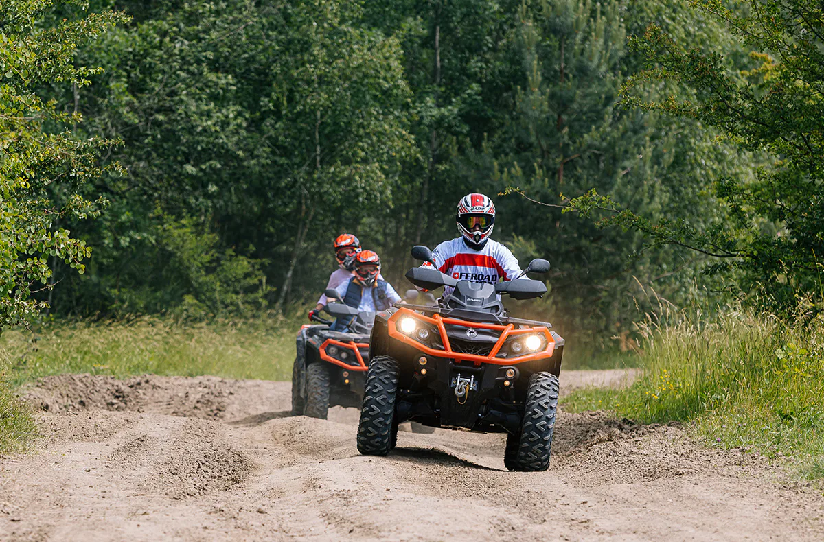Quad Offroad-Tour Prag (3 Std.) - 2