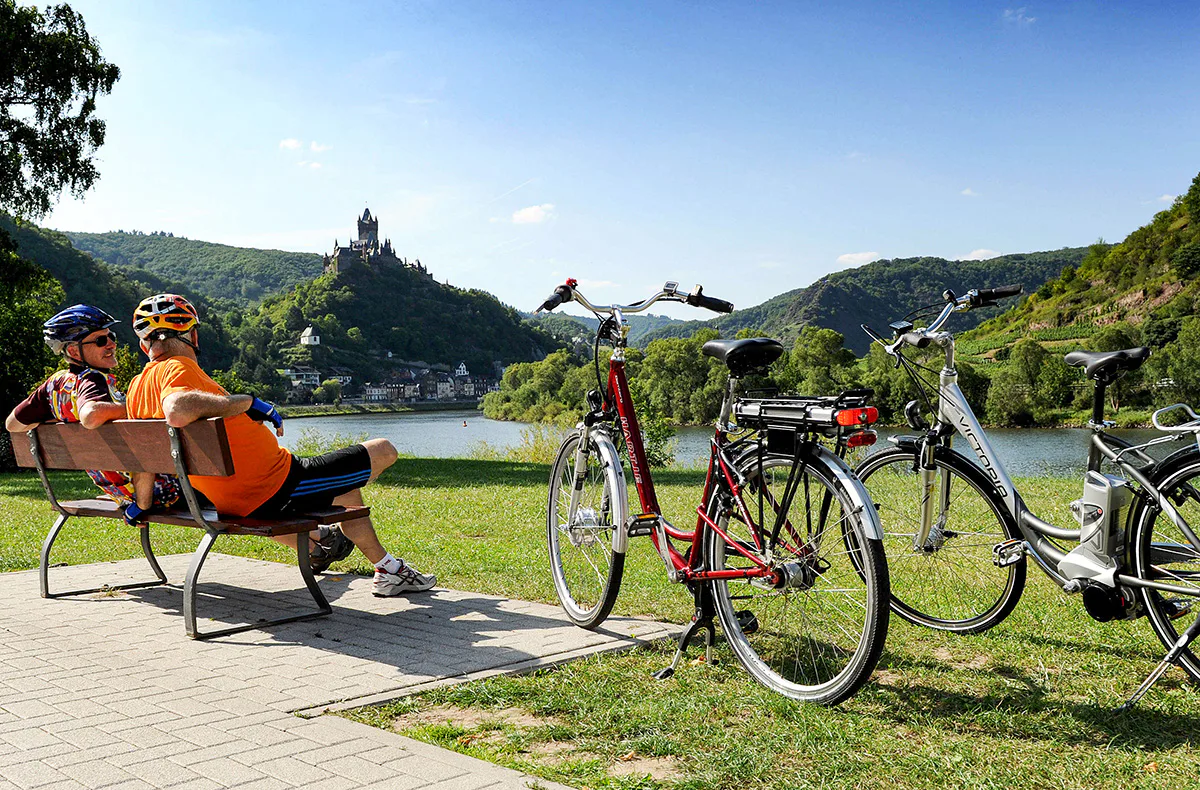 Radtour mit Schiff Zell (Mosel) - 1