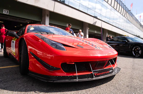 Renntaxi Most 9-Sous (Ferrari 458)