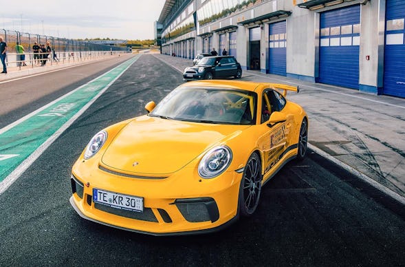 Porsche GT3 CS Race-Taxi beim NLS-Rennen am Nürburgring
