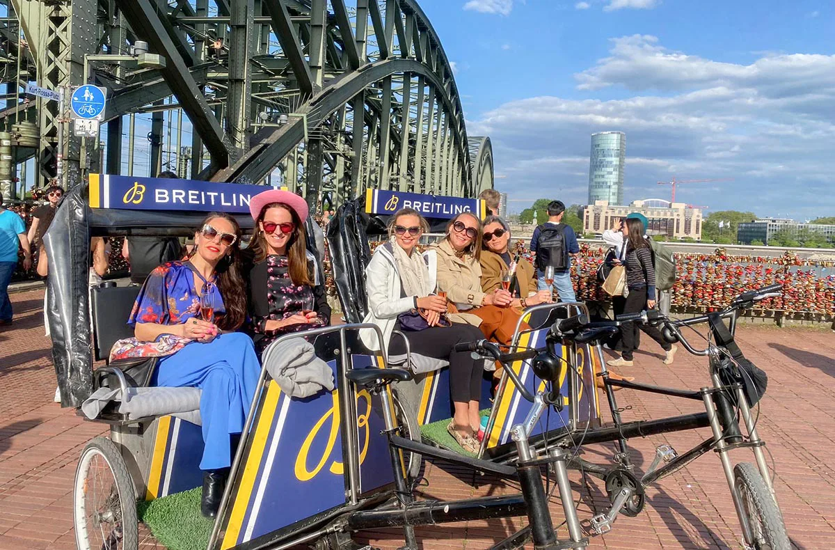 Rikscha-Fahrt Köln - 1