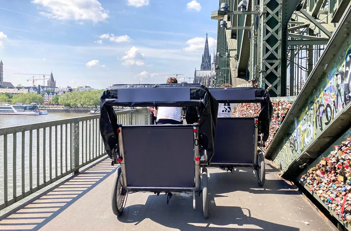 Rikscha-Fahrt Köln - 3