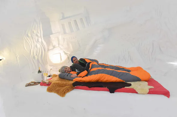 Übernachtung Iglu-Suite Gstaad für 2 (1 Nacht)