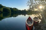 Romantische Kanu Abendfahrt für 2 (5 Std.)