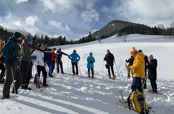 Schneeschuh wandern Lungötz im Lammertal