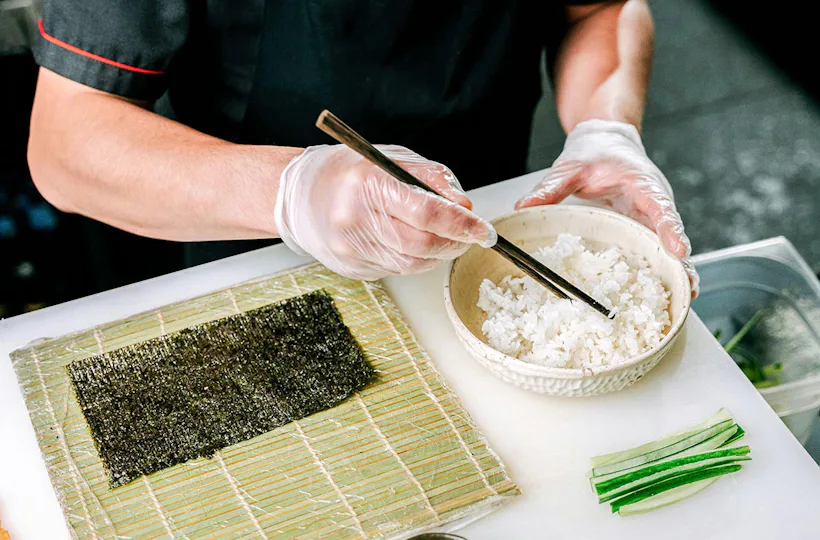 Sushi Kochkurs vegan Berlin