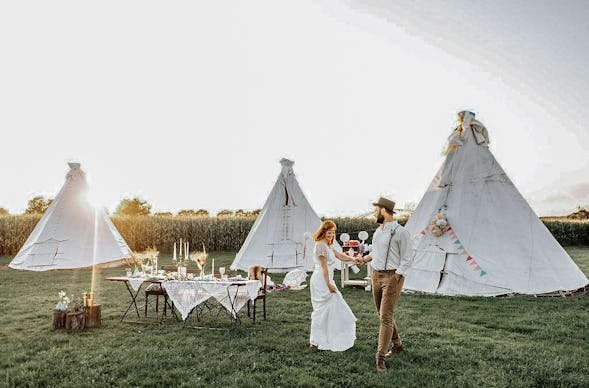Tipi Übernachtung Bad Salzungen für 2 (1 Nacht)