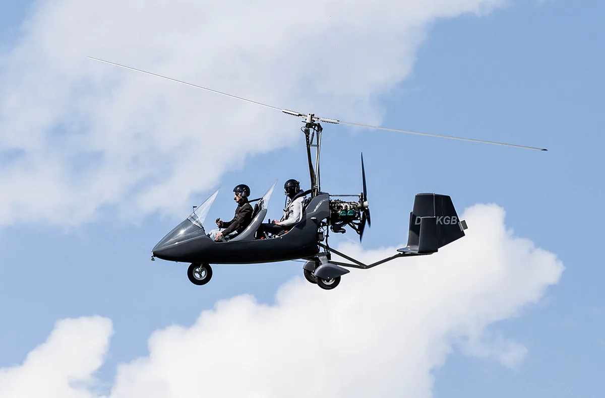 Tragschrauber Rundflug Mannheim (60 Min.) - 1